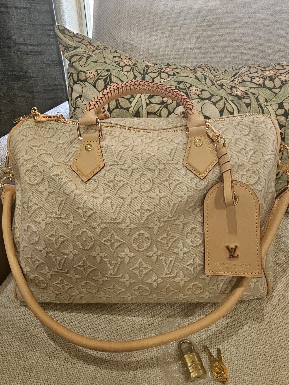 BEAUTIFUL LV PEUPLIER BAG SOFT SPEEDY 30 - Picture 10 of 16